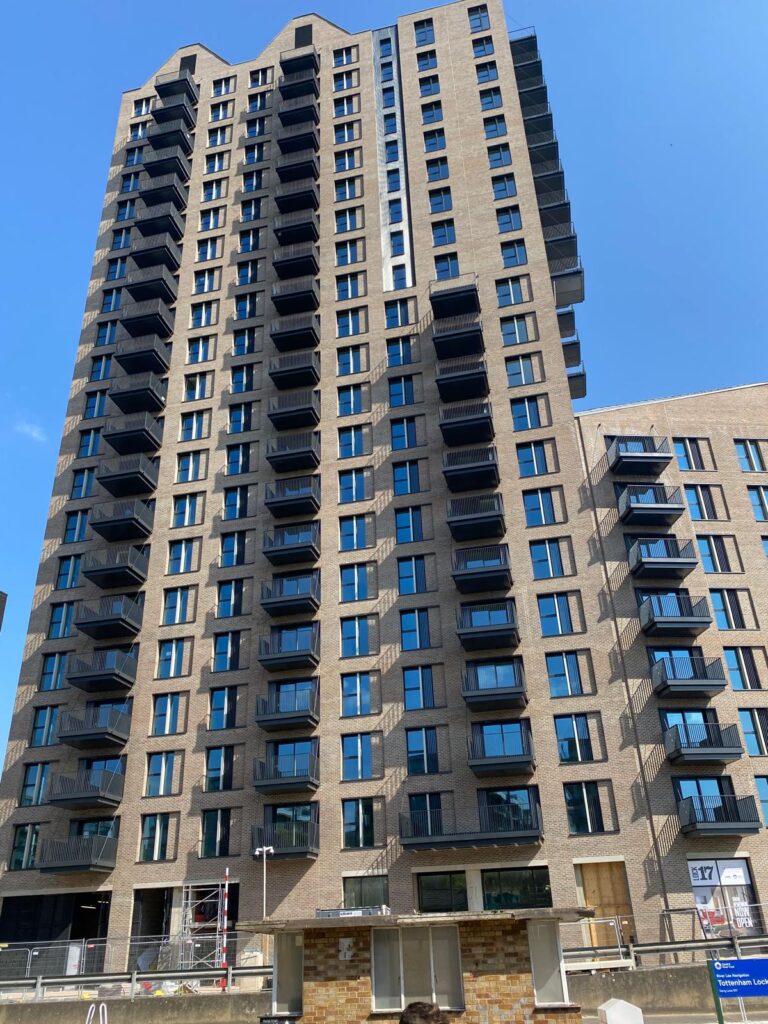 Totenham hale-2 block of flats