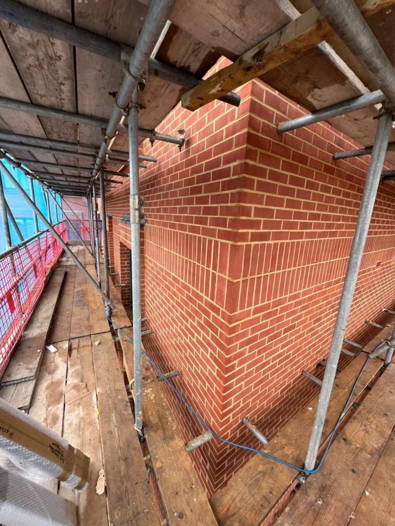 6 floors extension at cross point Croydon